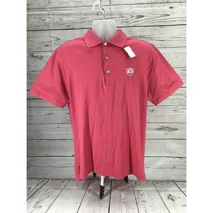 Peter Millar Pink Polo Shirts Size M